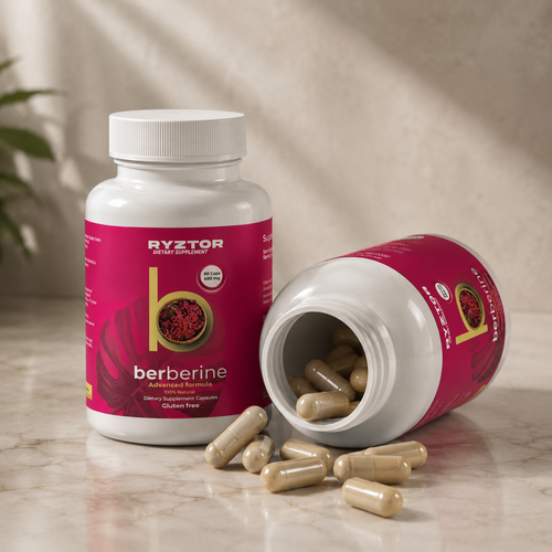 Berberine 400mg – Blood Sugar & Metabolic Support Supplement