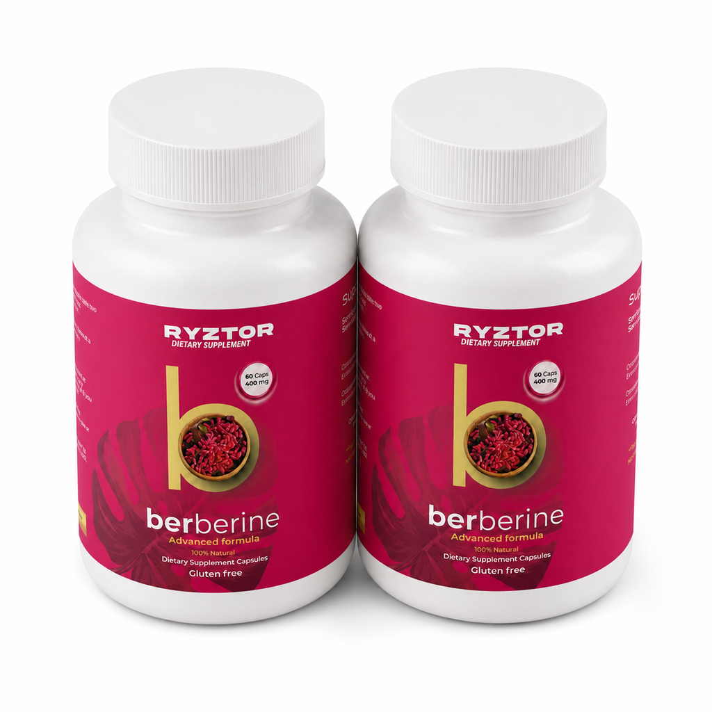 Berberine 400mg – Blood Sugar & Metabolic Support Supplement