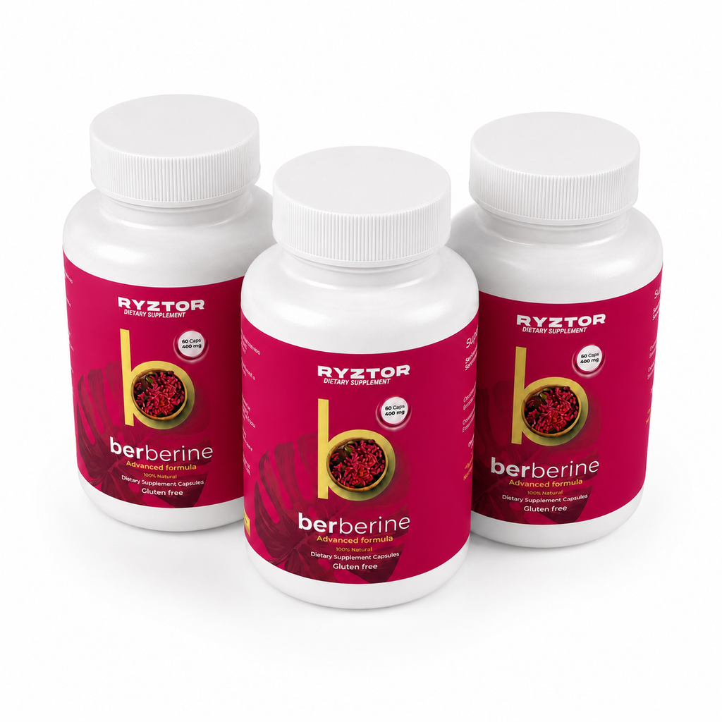 Berberine 400mg – 3 Pack Bundle | Blood Sugar & Metabolic Support