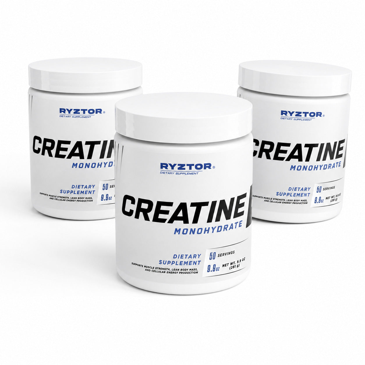 Creatine Monohydrate – 3 Pack