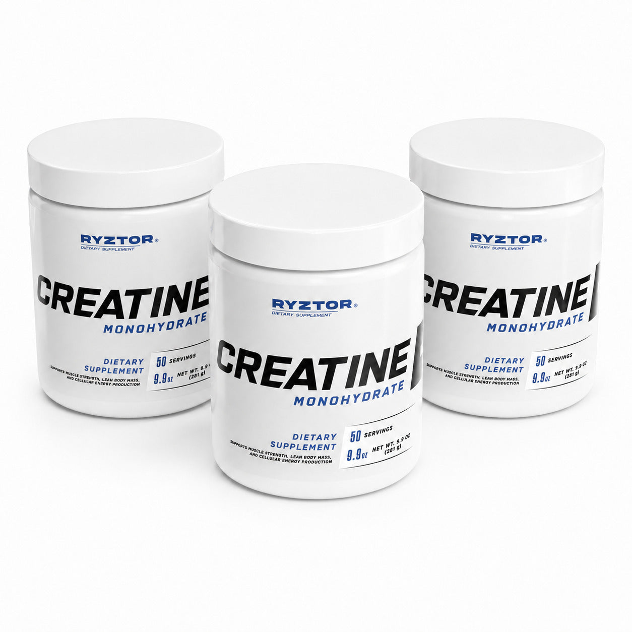 Creatine Monohydrate – 3 Pack