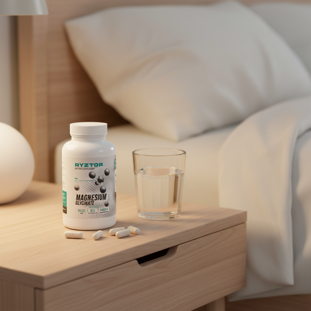 Magnesium Glycinate – Lifestyle Nightstand