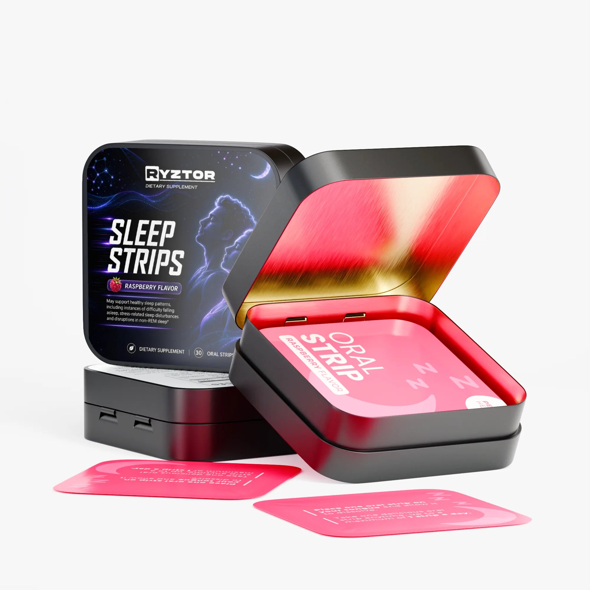 Sleep Strips open tin