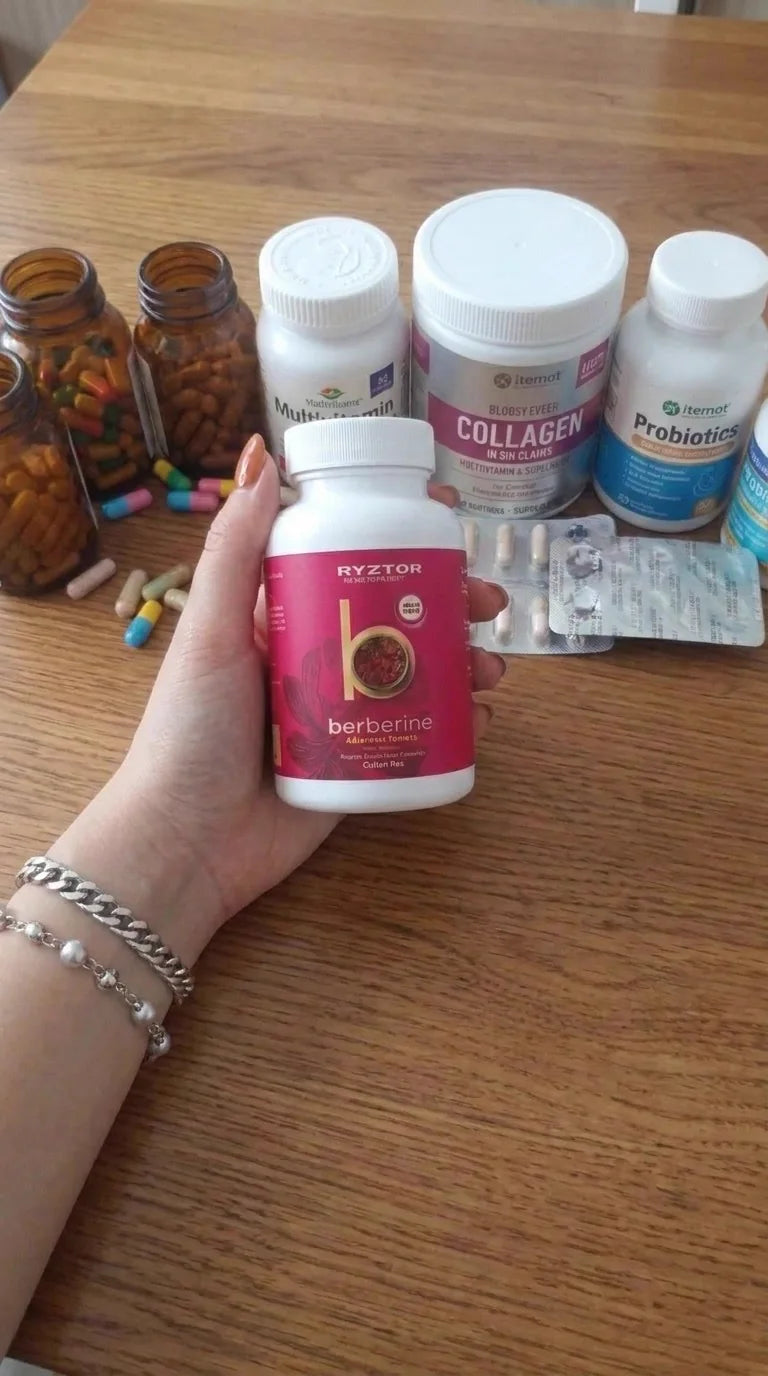 RYZTOR Berberine with daily supplements