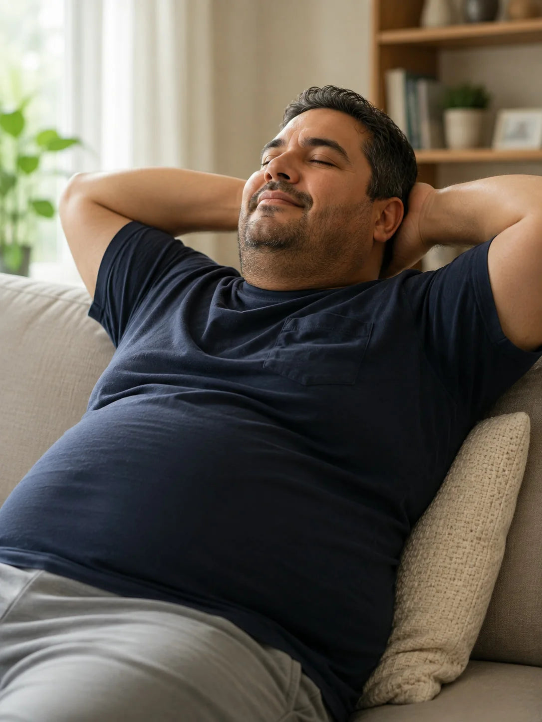 Calm and relaxed wellness goal